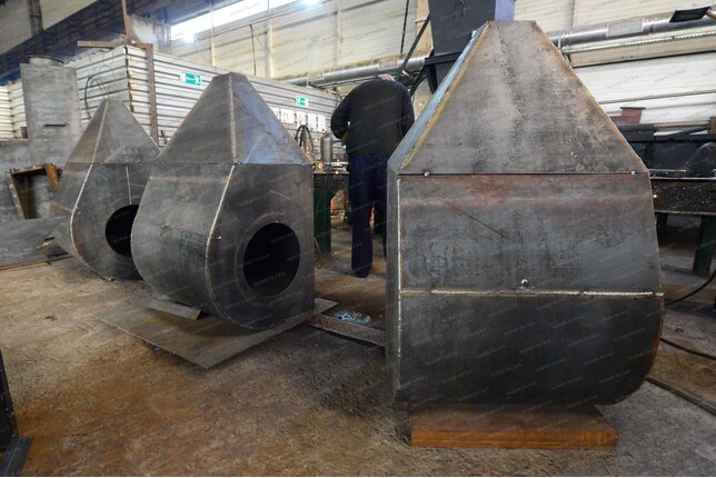 Изготовление золоуловителя ЗУ 0.8