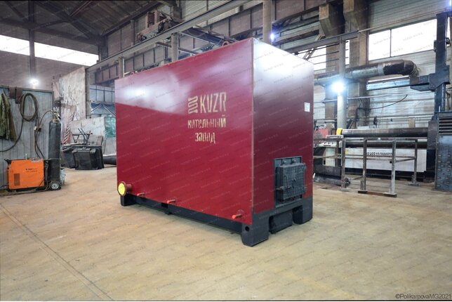 Котел 0.5 ОУР с золоуловителем водогрейный