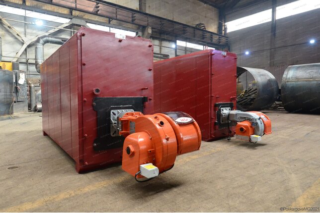 Котел 0.6 МВт отопительный на мазуте