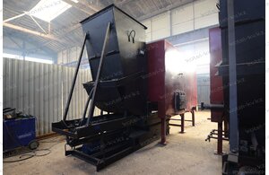 КВм 1.1 МВт котел с топкой ТШПМ-1.45