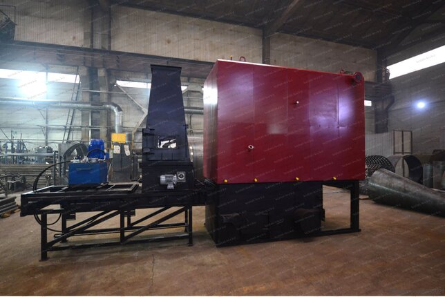 Котел 630 кВт на опилках с автоматической подачей