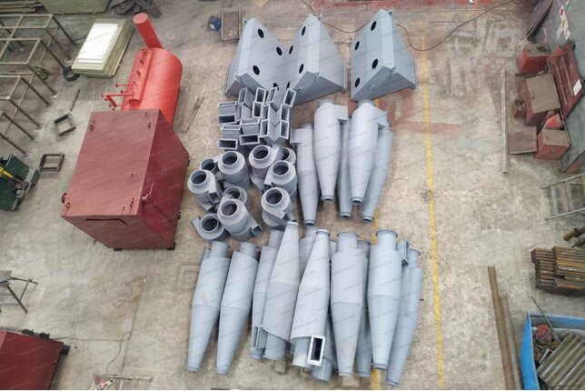 Производство промышленных циклонов ЦН 11 1000 1УП