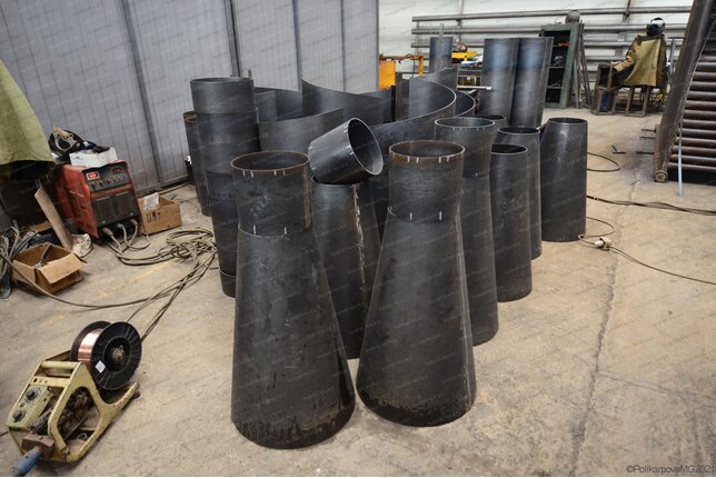 Изготовление промышленных циклонов ЦН 11 700 2УП