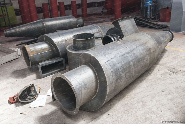 Изготовление промышленных циклонов ЦН 15 700 6УП