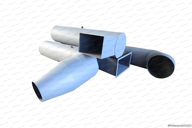 Циклона газоход