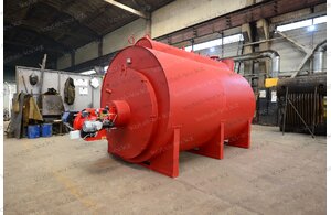 Котел паровой 1200 кг 115 С на газу