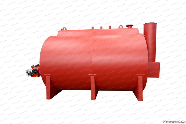 Дизельный жаротрубный котел 700 кг пара в час 130 С